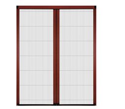 A型無下軌隱形折疊紗門