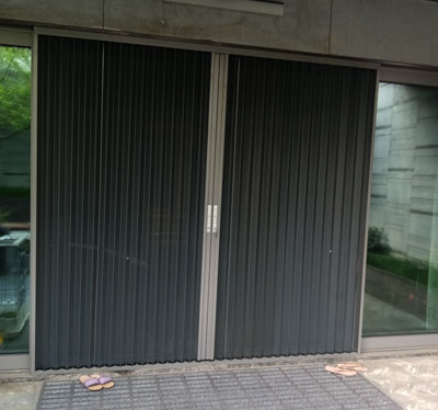 進戶門配金剛網紗門